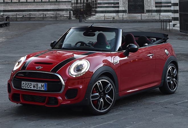 Mini Cooper S Convertible Rental - Apex