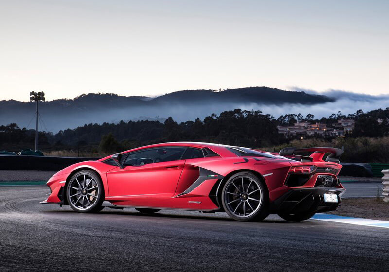 Rent a Lamborghini Aventador SVJ with Apex Luxury Car Hire